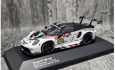 IXO Porsche 911 RSR "92" WEC Race Bahrain 2022