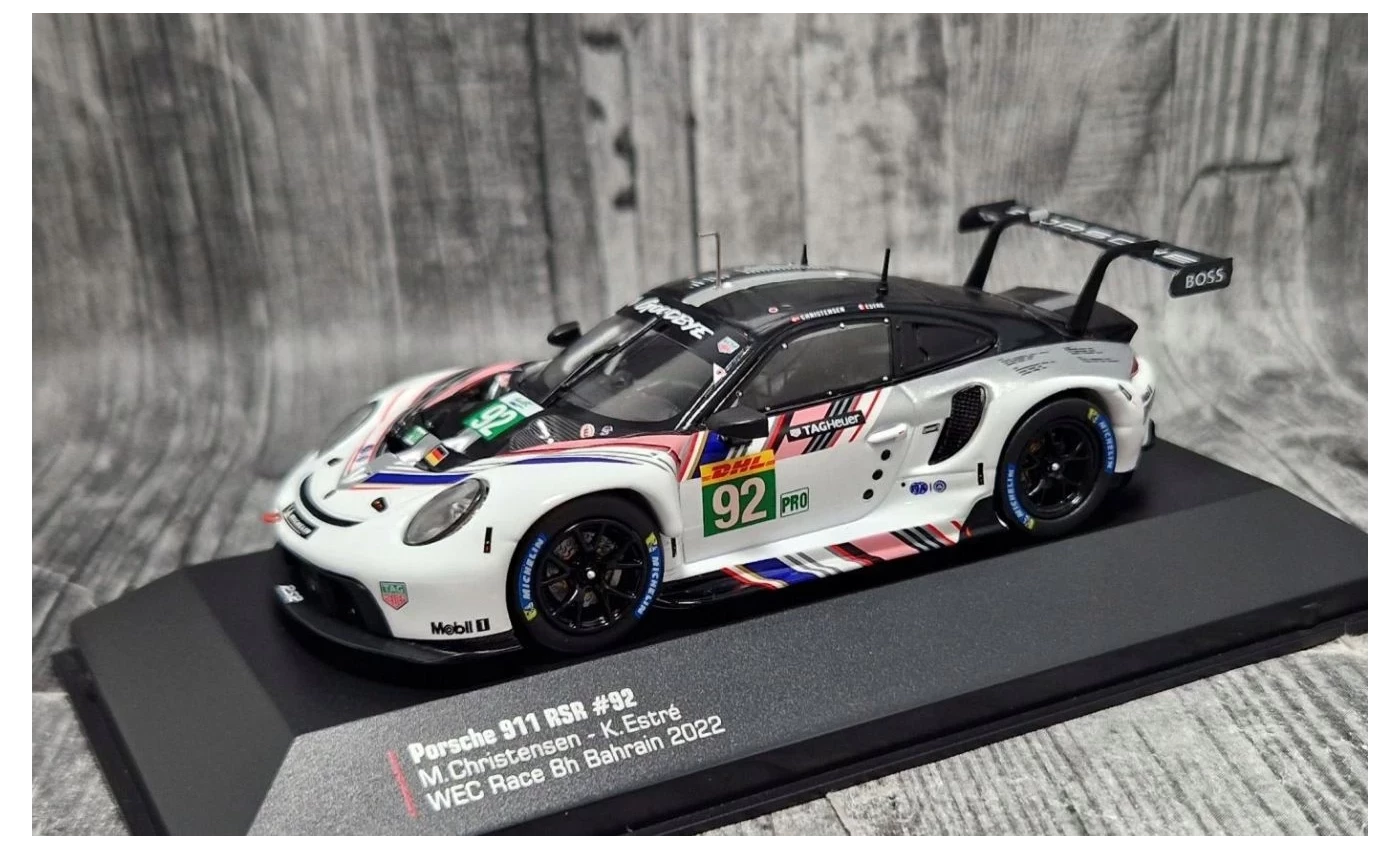 IXO Porsche 911 RSR "92" WEC Race Bahrain 2022