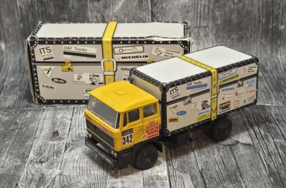 DAF FA 3300 Walizka Paris Dakar Rally 1983 – Unikatowy Model Vintage | KateCars