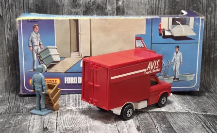 Matchbox Super Kings K-29 Ford Delivery Van | Unikatowy Model Vintage – oryginalny, kompletny zestaw| KateCars