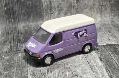 Matchbox Super Kings K-167 Ford Transit Milka | Unikatowy Model Vintage – oryginalny, kompletny | KateCars