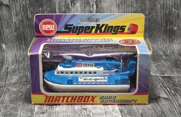 Matchbox Super Kings K-22 SRN6 Hovercraft | Unikatowy Model Vintage – oryginalny, kompletny | KateCars