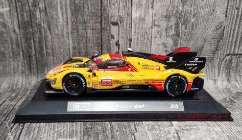 Ferrari F499P 24h Le Mans Roberta Kubicy! – Unikatowy Model 1/43 | KateCars