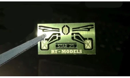 Zestaw uzupełniający fototrawiony - Star 25 skala 1/43