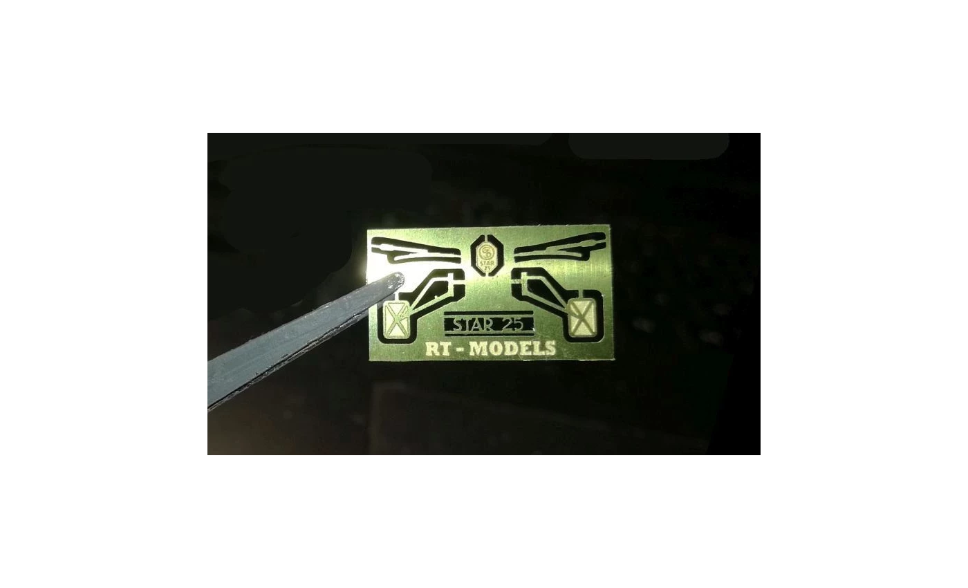 Zestaw uzupełniający fototrawiony - Star 25 skala 1/43
