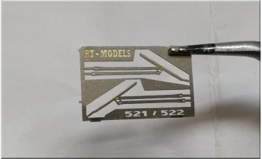 Wycieraczki fototrawione Nysa 521/522 - skala 1/43