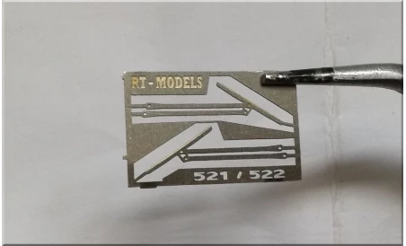 Wycieraczki fototrawione Nysa 521/522 - skala 1/43