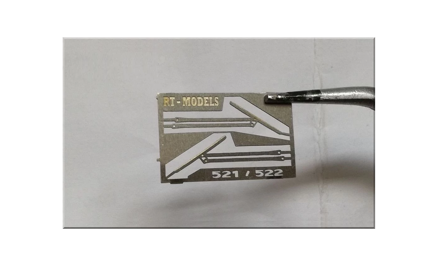 Wycieraczki fototrawione Nysa 521/522 - skala 1/43