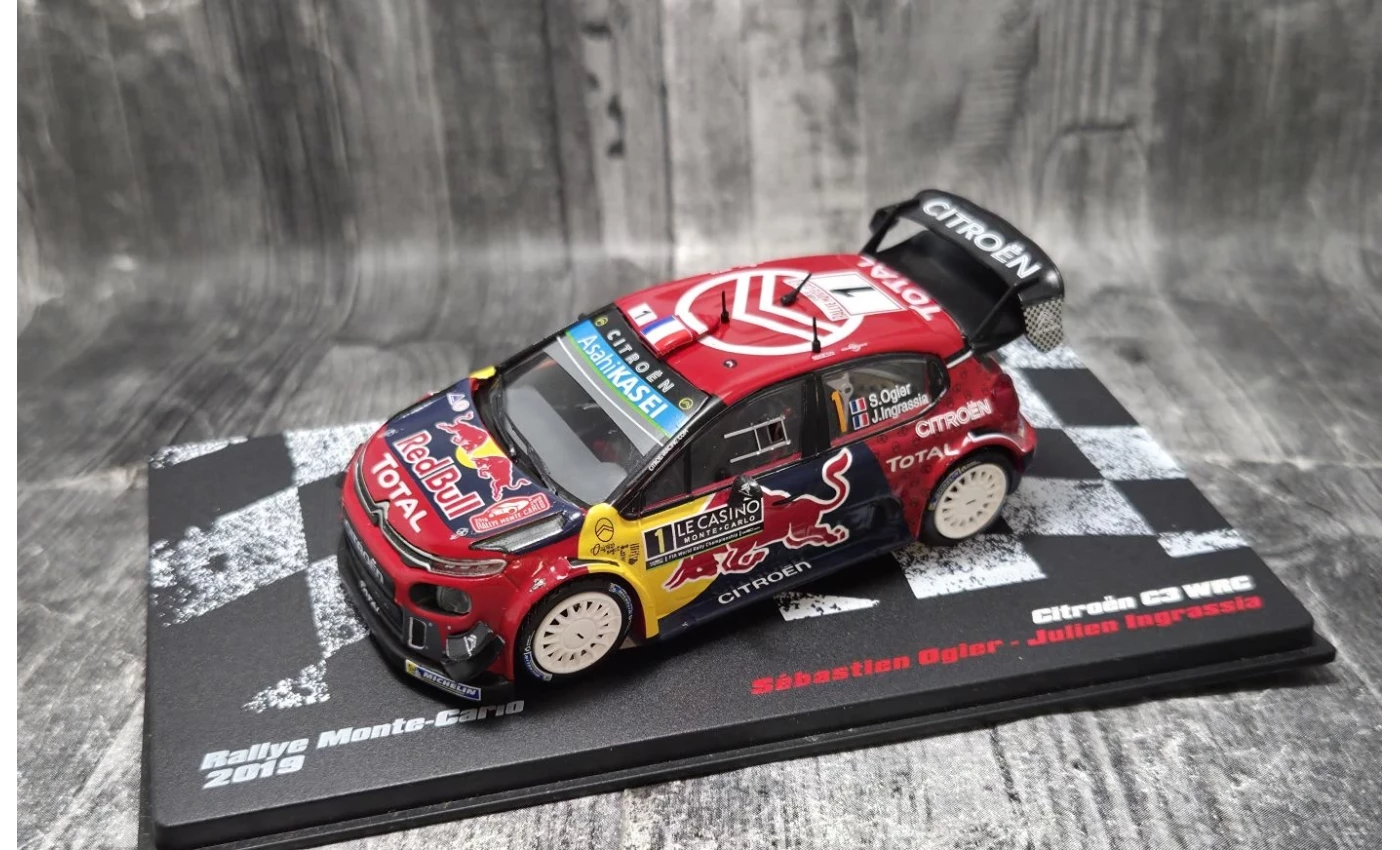 IXO Citroen C3 WRC Rally Monte Carlo S. Ogier