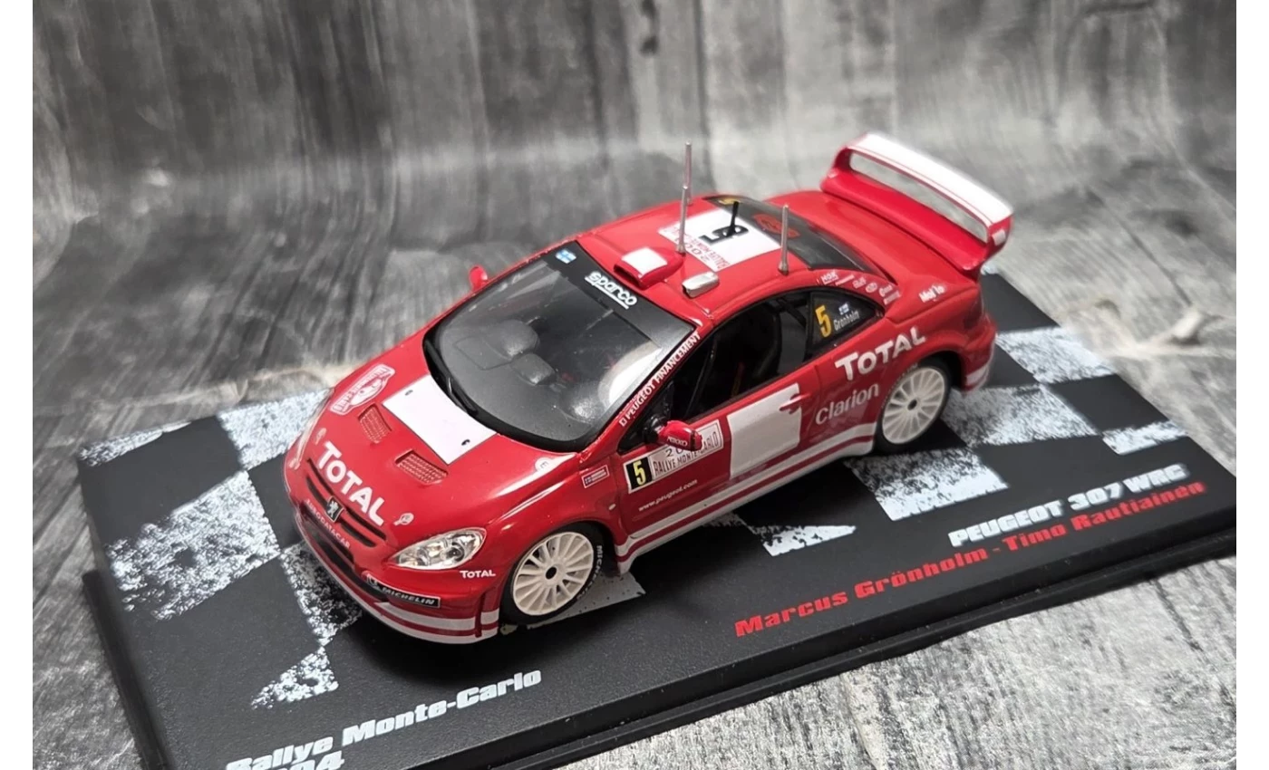 IXO Peugeot 307 WRC Rally Monte Carlo 2004 Marcus Gronholm