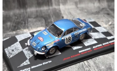 IXO Renault Alpine A110 1800 Rally Monte Carlo 1973
