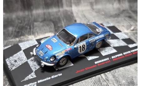 IXO Renault Alpine A110 1800 Rally Monte Carlo 1973