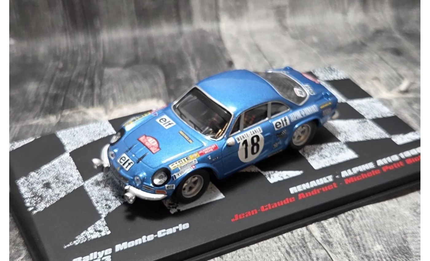 IXO Renault Alpine A110 1800 Rally Monte Carlo 1973