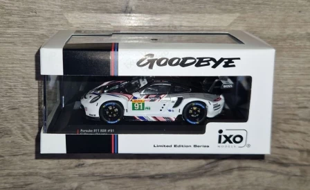 IXO Porsche 911 RSR "91" WEC Race Bahrain 2022