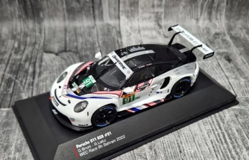 IXO Porsche 911 RSR "91" WEC Race Bahrain 2022
