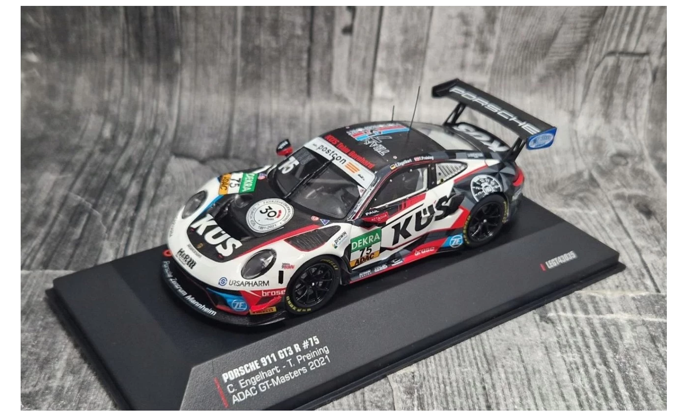 IXO Porsche 911 GT3 R "75" ADAC GT-Masters 2021