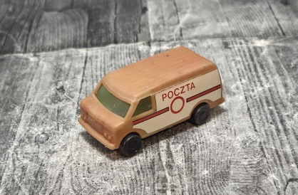 FURGON Mercedes zabawka PRL jak RUCH skala 1/72-1/64 Poczta Polska
