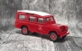 Solido Land Rover 109 Fire Engine (straż pożarna) skala 1/43