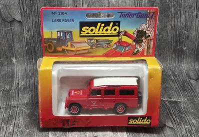 Solido Land Rover 109 Fire Engine (straż pożarna) skala 1/43