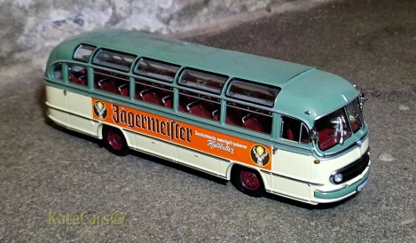 PMA Mercedes-Benz O321 H BUS 1957 Jagermeister skala 1/43